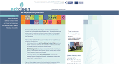Desktop Screenshot of act-clean.eu